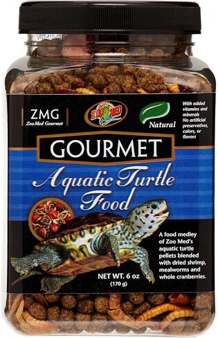 Zoo Med Gourmet Aquatic Turtle Food, 11 oz. in Saudi Arabia