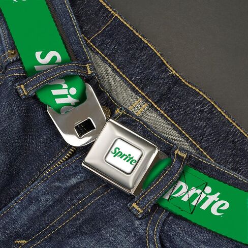 حزام شركة Coca-Cola ، مشبك حزام الأمان ، شعار Sprite أخضر أبيض in Saudi Arabia