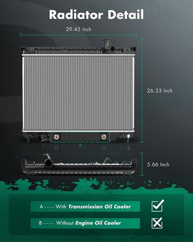 SCITOO automotive replacement engine radiators for 2004 2005 2006 for TL 3.2L Sedan powerstroke radiator 2773 in Saudi Arabia
