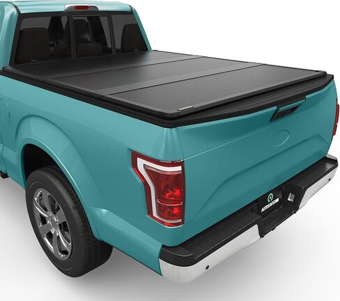 AutoSaver88 FRP Hard Tri-Fold Bed Truck Bed Tonneau Cover Fits for Ford F-150 F150 2015-2025 5.5ft bed (Exclse Raptor) in Kuwait