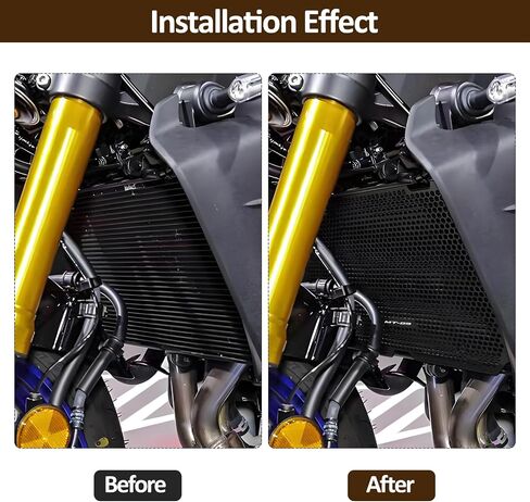 Radiator Cover Grille Guard Protection Compatible with Yamaha MT09 MT-09 MT09 SP 2024-2025 in Saudi Arabia