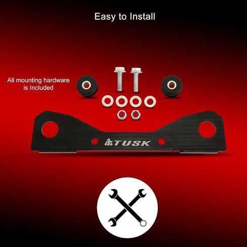 TUSK FAN SHOUR Support Bracket أسود متوافق مع Can-Am Maverick X3 MAX X RS TURBO RR 72 بوصة 2020-2024/X3 X RC Turbo RR 64 بوصة 2022-2024 in Saudi Arabia
