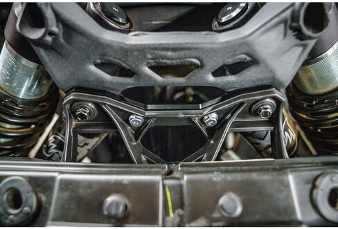 TUSK FAN SHOUR Support Bracket أسود متوافق مع Can-Am Maverick X3 MAX X RS TURBO RR 72 بوصة 2020-2024/X3 X RC Turbo RR 64 بوصة 2022-2024 in Saudi Arabia