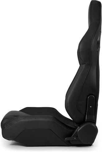 ModifyStreet Black Stitching w/Carbon Carbon Leaving PVC PVC Clable C-Series Sport Racing Pets W/Slider Left/Right in Saudi Arabia