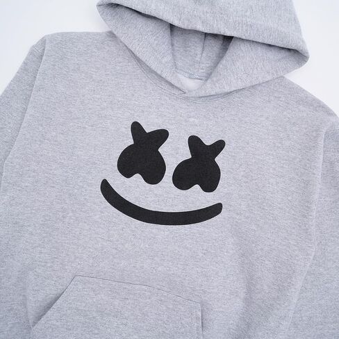 Marshmello - Youth Smile Hoodie, Unisex Fit, Pouch Pocket, Preshrunk in Saudi Arabia