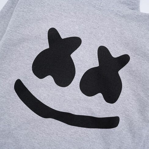 Marshmello - Youth Smile Hoodie, Unisex Fit, Pouch Pocket, Preshrunk in Saudi Arabia
