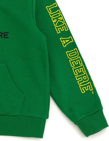 John Deere Logo Fleece Pullover Hoodie Toddler إلى أحجام البالغين (2T - 2XL) in Saudi Arabia