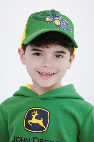 John Deere Logo Fleece Pullover Hoodie Toddler إلى أحجام البالغين (2T - 2XL) in Saudi Arabia