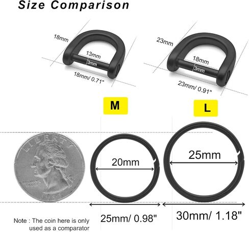 Titanium Keychain Rings Heavy Duty Side Push Key Rings for Car Keys Easy Quick Release EDC Split Keyrings in Kuwait