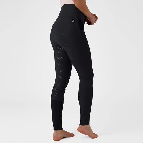 HORZE B Vertigo Natalia Women's High Waist Silicone Full Seat Breeches with Lace Pockets in Saudi Arabia