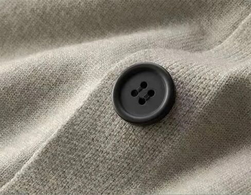 Men's Cardigan Sweater Long Sleeve Plus Size V-Neck Casual Button Sweater Cardigan in Saudi Arabia