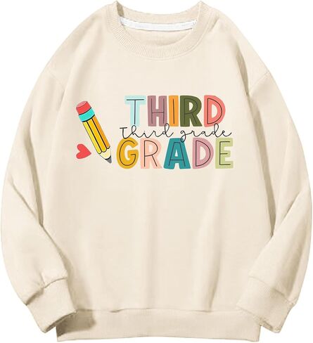 2025 Teen First Day of Ristergarten Shirt Boys Girls Cute Pencil Heart Print to School Thirts Toddler Kid School Collections in Saudi Arabia