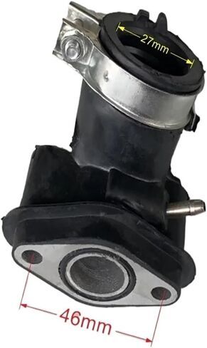 Motorcycle Engine Joint Carburetor Intake Manifold For GY6 50cc 60cc 80cc 139QMB 147QMD in Saudi Arabia