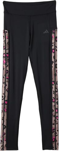 adidas Girls' Cell Phone Pocket 3-Stripe Leggings (Big Kid) in Saudi Arabia