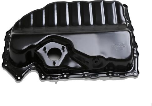 06J103600AF 06J103600BF SUMPER OIL PAN SUMP مع قابس استنزاف متوافق مع VW Jetta Passat Tiguan EOS CC Beetle Arteon Golf Audi A3 S3 Q3 TT SKODA SEAT 1.8L 2.0L in Kuwait