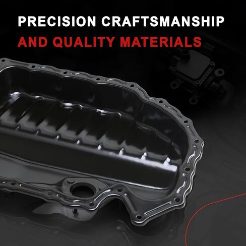 06J103600AF 06J103600BF SUMPER OIL PAN SUMP مع قابس استنزاف متوافق مع VW Jetta Passat Tiguan EOS CC Beetle Arteon Golf Audi A3 S3 Q3 TT SKODA SEAT 1.8L 2.0L in Kuwait