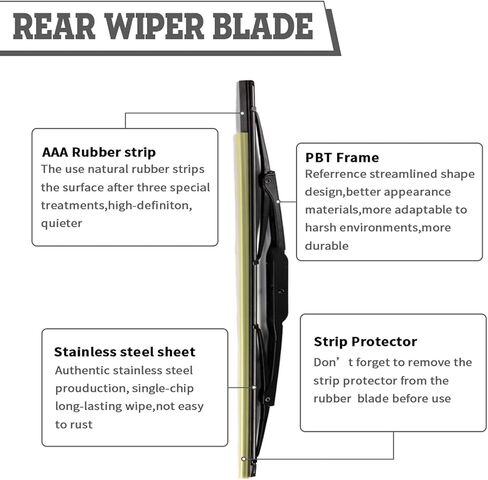 Rear Wiper Arm Blade Nut Set Replacement for Jeep Liberty 2002-2007,Rear Wiper Cover Accessories Assembly, Wiper Cap Set for Back Windshield Window,Replace # 5066965AA in Saudi Arabia