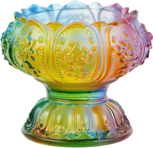 Buddhist Holy Water Cup Offering Water Bowl Cup & Light lamp Candle Holder Base in Saudi Arabia
