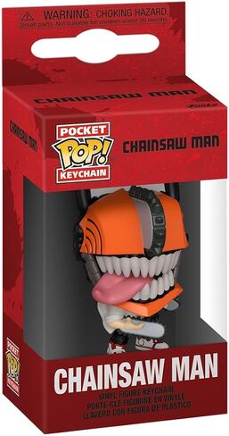 Funko Pop! Keychain: Chainsaw Man - Chainsaw Man Novelty Keyring - Collectable Mini Figure - Stocking Filler - Gift Idea - Official Merchandise - Anime Fans - Backpack Decor in Saudi Arabia
