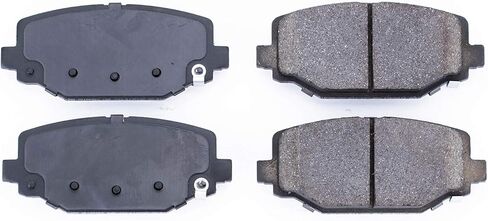 Power Stop 16-1596 Z16 Evolution Rear Ceramic Brake Pads For 2012-2016 Town & Country | 2012-2020 Grand Caravan | 2012-2020 Journey | 2012-2015 Ram C/V [Models with Dual Piston Front Caliper] in Saudi Arabia