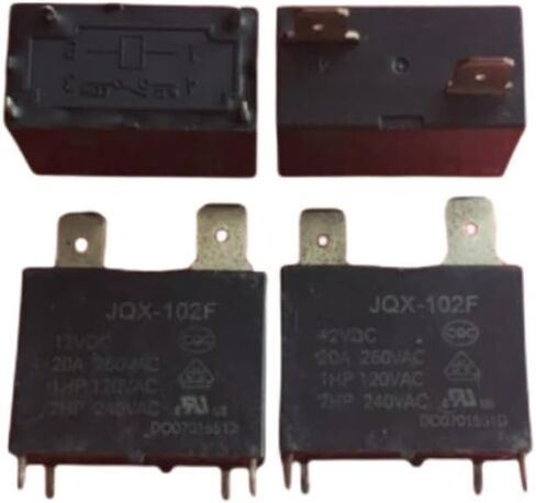 5 Tiile/Los Neue JQX-102F 12VDC Klimaanlage Gewidmet Relais 20A250VAC 25A (50pcs ، 20a) in Saudi Arabia