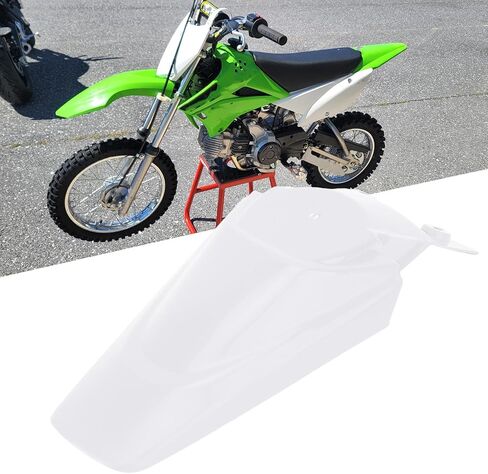 دراجة نارية خلفية الحرس الطيني واقي البلاستيك الذيل بديل Mudguard KLX 110 KX65 دراجة الحفرة الترابية Motorcross لتحسين السلامة والأناقة (أسود) in Saudi Arabia