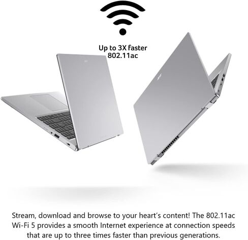كمبيوتر محمول acer Aspire 3 Touch Slim باللون الأزرق Ryzen 5 4-Core يصل إلى 4.3 جيجا هرتز وذاكرة الوصول العشوائي 8 جيجابايت و512 جيجابايت SSD و15.6 بوصة FHD كاميرا ويب WiFi HDMI W11 Pen (A315B - متجدد) in Saudi Arabia