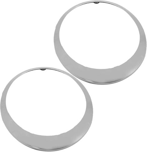 51137149905 مدي المصابيح الأمامية Chrome لسائق حلقة المصباح الجانبي للركاب ، استبدال Mini Cooper R56 R57 R58 R59 2007-2015 ، يحل محل 51137149906 in Saudi Arabia