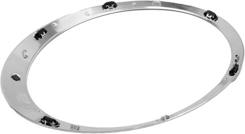 51137149905 مدي المصابيح الأمامية Chrome لسائق حلقة المصباح الجانبي للركاب ، استبدال Mini Cooper R56 R57 R58 R59 2007-2015 ، يحل محل 51137149906 in Saudi Arabia