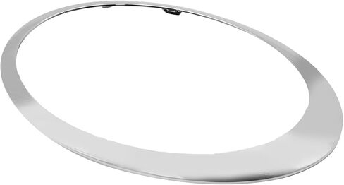 51137149905 مدي المصابيح الأمامية Chrome لسائق حلقة المصباح الجانبي للركاب ، استبدال Mini Cooper R56 R57 R58 R59 2007-2015 ، يحل محل 51137149906 in Saudi Arabia