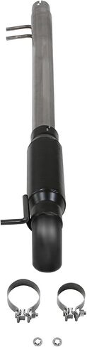Flowmaster 818110 Outlaw Extreme High التخليص العادم Cat-back jit 3 بوصة 409 من الفولاذ المقاوم للصدأ الأسود واحد تفريغ النمط المتراجع مع 2007-2018 Jeep Wrangler JK 3.6L 3.8L V6 in Saudi Arabia