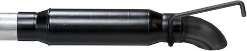 Flowmaster 818110 Outlaw Extreme High التخليص العادم Cat-back jit 3 بوصة 409 من الفولاذ المقاوم للصدأ الأسود واحد تفريغ النمط المتراجع مع 2007-2018 Jeep Wrangler JK 3.6L 3.8L V6 in Saudi Arabia