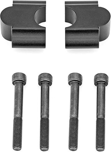 Dasen 7/8" Handlebar Riser 30mm Height Compatible with Motorcycle KLR650 ATV Dirt Bike Fit Kawasaki Fit Honda Fit Suzuki Fit Yamaha Chrome in Saudi Arabia
