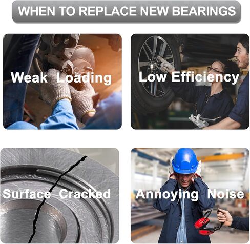 ACROPIX 6819ZZ Deep Groove Ball Bearings P0 95x120x13mm Lubricated Bearings Double Metal Seal Silver Tone Scooter Skateboard Wheel in Kuwait