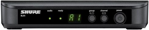 Shure BLX14R UHF Wireless System - Perfect for Guitar and Bass with 1/4 Jack - 14-Hour Battery Life, 300 ft Range | Includes 1/4" Jack Instrument Cable & Single Channel Rack Mount Receiver | H8 Band in Saudi Arabia