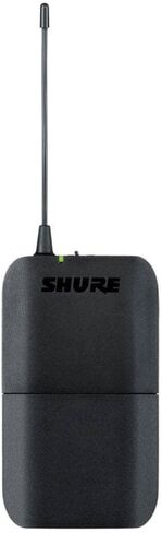 Shure BLX14R UHF Wireless System - Perfect for Guitar and Bass with 1/4 Jack - 14-Hour Battery Life, 300 ft Range | Includes 1/4" Jack Instrument Cable & Single Channel Rack Mount Receiver | H8 Band in Saudi Arabia