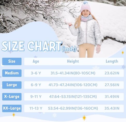 Zando Girls' High Waist Elastic Fleece Lined Thickened Tights & Stockings & Pantyhose - Ultra-Stretch for 3T-12 Years in Saudi Arabia
