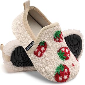 Watelves Kids Toddler Slippers Girls Girls Slip on House Shoes Lightweight Liti Slip Sock Slippers Winter Indoor Outdoor Walking Shoes in Kuwait