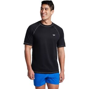 قميص السباحة الرجالي من Speedo بأكمام قصيرة للياقة البدنية Rashguard in Kuwait