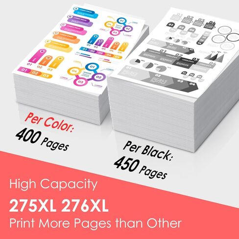 خراطيش حبر LemeroUexpect المعاد تصنيعها 302XL بديلة متعددة العبوات لخرطوشة حبر Epson 302 XL 302XL لطابعة Epson XP-6100 XP6100 XP6000 (أسود/أسود/أرجواني/أصفر/سماوي) 5P 302XL in Kuwait