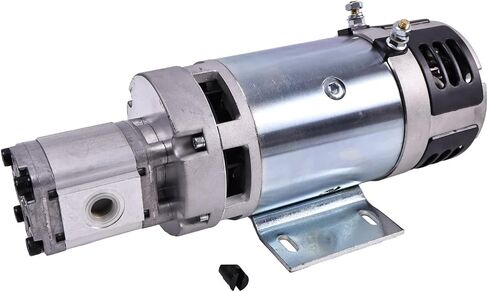 Holdwell 24V 147664 Motor + 147661 مجموعة مضخة هيدروليكية متوافقة مع Skyjack Electric Scissor Models SJIII3220 SJIII3226 SJIII4620 SJIII4626 SJII4632 in Saudi Arabia