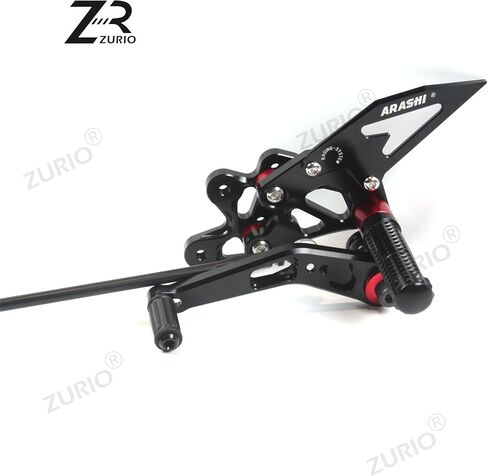 V2.0 Adjustable Rearsets Compatible with Suzuki GSXR 600 750 2011-2017, Black in Saudi Arabia