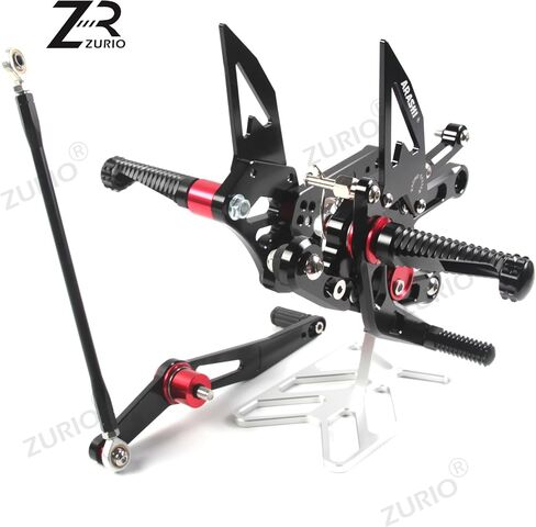 V2.0 Adjustable Rearsets Compatible with Yamaha YZF R6 2006-2016, Black in Saudi Arabia