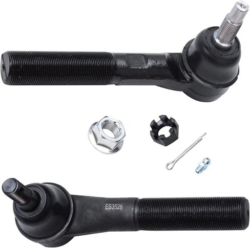 Detroit Axle - 4WD Front 11pc kit for 2000 2001 2002 Dodge Ram 2500 3500 ، 4 ball ball roavies 4 inner & ueter tie rots 2 sway bar jonss 1 bar track bar acplication in Saudi Arabia