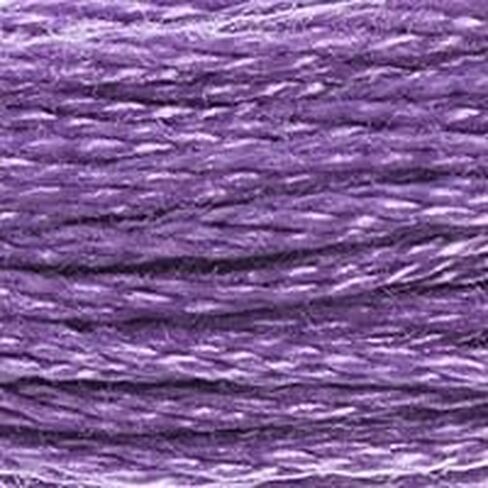 DMC 117-352 Mouline Stranded Cotton Six Strand Embroidery Floss Thread, Light Coral, 8.7-Yard in Saudi Arabia