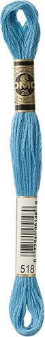 DMC 117-352 Mouline Stranded Cotton Six Strand Embroidery Floss Thread, Light Coral, 8.7-Yard in Saudi Arabia