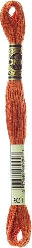 DMC 117-352 Mouline Stranded Cotton Six Strand Embroidery Floss Thread, Light Coral, 8.7-Yard in Saudi Arabia