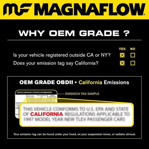 MagnaFlow Catalytic Converter 49356: OEM Grade, Manifold (Federal/EPA Compliant) in Saudi Arabia