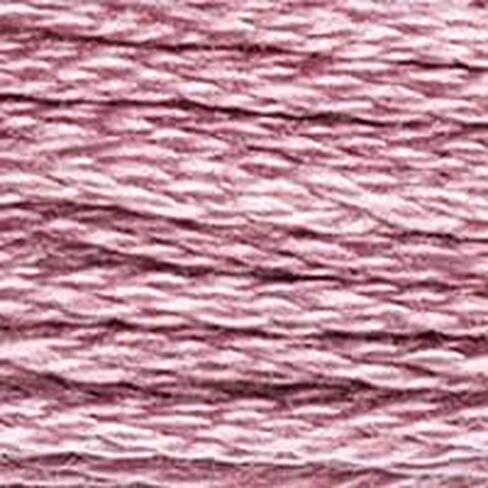 DMC 117-352 Mouline Stranded Cotton Six Strand Embroidery Floss Thread, Light Coral, 8.7-Yard in Saudi Arabia