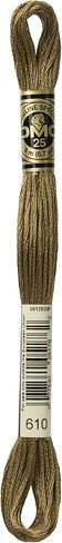 DMC 117-352 Mouline Stranded Cotton Six Strand Embroidery Floss Thread, Light Coral, 8.7-Yard in Saudi Arabia